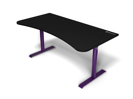 Arozzi Arena Gaming Desk - Deep Purple - Black