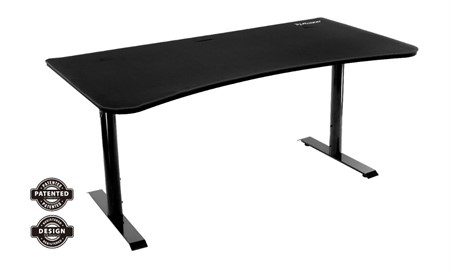 Arozzi Arena Gaming Desk - Pure Black