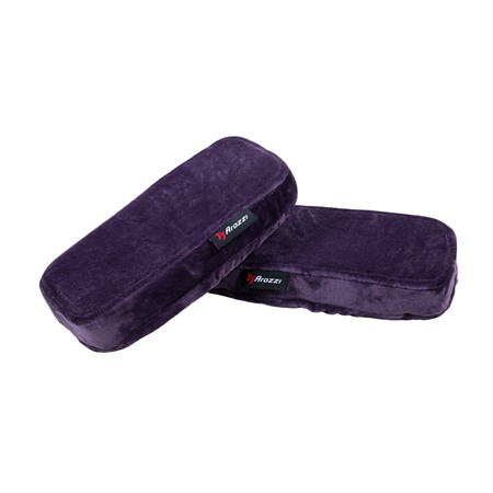 Arozzi Memory Foam Armrest Pads Purple