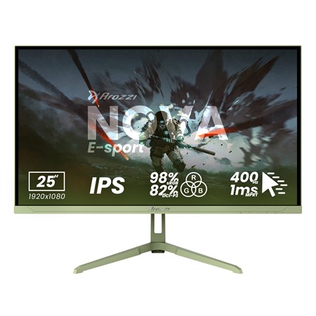 Arozzi Nova E-sport Monitor 25" - Forest Green