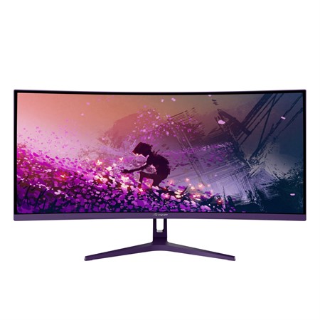 Arozzi Nova Curved 34" VA, 165Hz - Purple