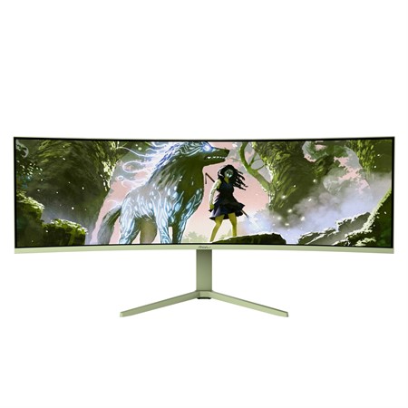 Arozzi Nova Curved 49" VA, 165Hz - Forest Green