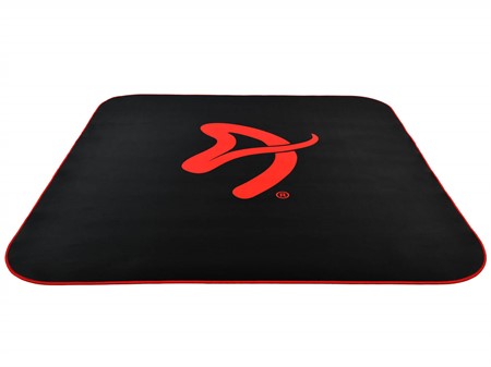 Arozzi ZONA Quattro Floor Pad - Black/Red