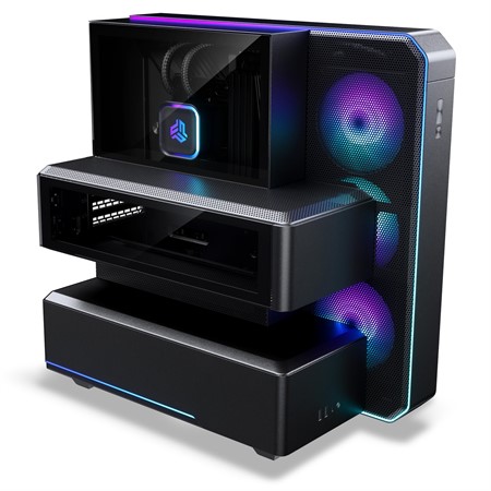 Phanteks EX5 PLUS ATX Case, 4x 120mm PWM Fan, 360 AIO, DRGB, Black