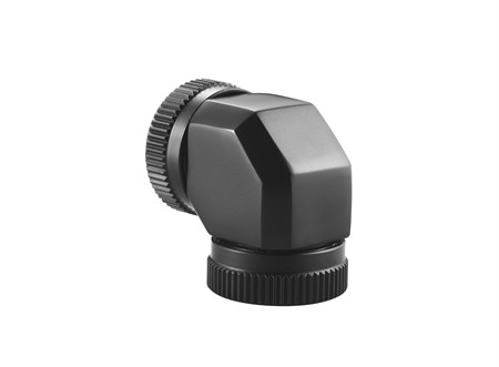 Phanteks 12mm Hard Tube Adapter 90° - Black