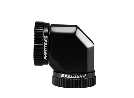 Phanteks 16mm Hard Tube Adapter 90° - Black