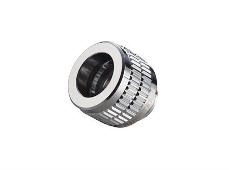 Phanteks 12mm Hard Tube Fitting, G1/4 - Chrome