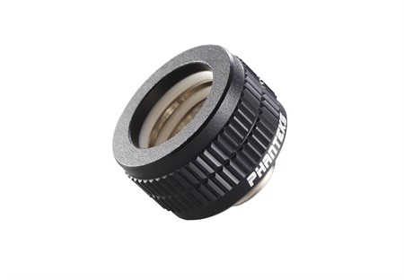 Phanteks 16mm Hard Tube Fitting, G1/4 - Black