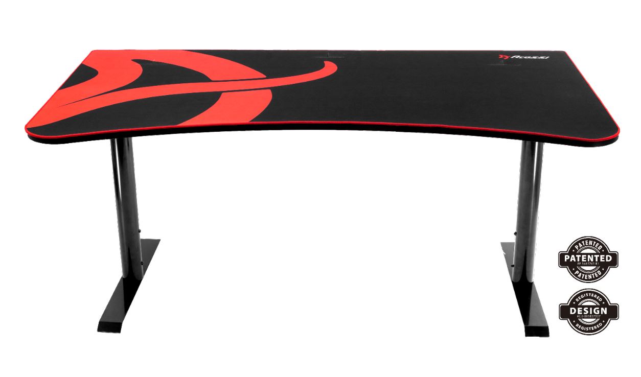 Arozzi Arena Gaming Desk Black